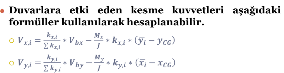 Burulma formül