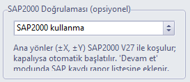 Groupe Vérification SAP2000